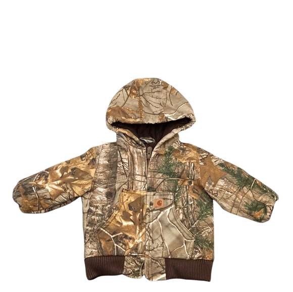 Carhartt Camo Active Flannel Quiltlined 